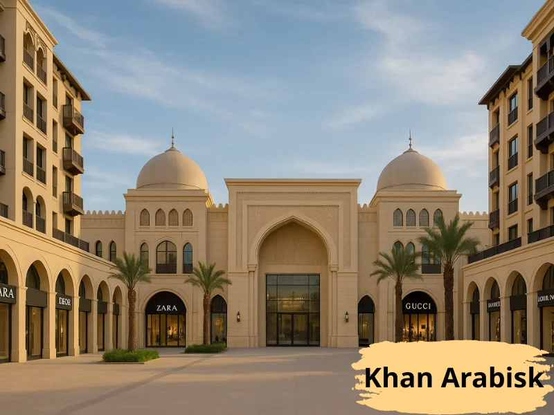 تفاصيل مول خان أرابيسك Khan Arabisk Mall في قلب القاهره مباشر