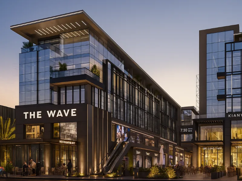 مول ذا ويف التجمع الخامس The Wave Mall تفاصيل واسعار
