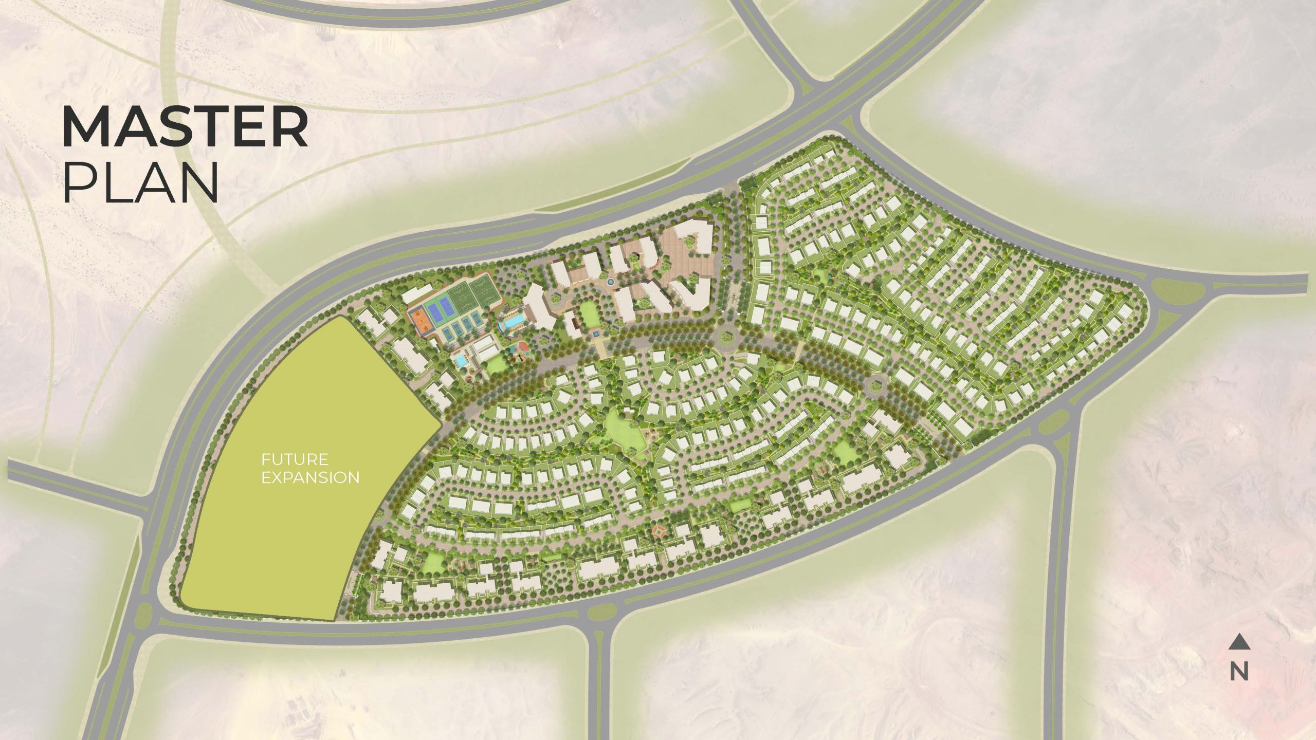 كمبوند كريسنت ووك التجمع السادس Crescent Walk اسعار وتفاصيل كاملة