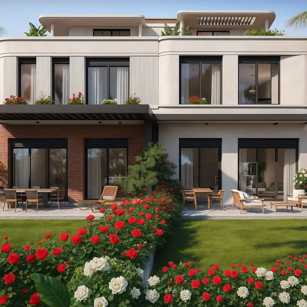 كمبوند كريسنت ووك التجمع السادس Crescent Walk اسعار وتفاصيل كاملة