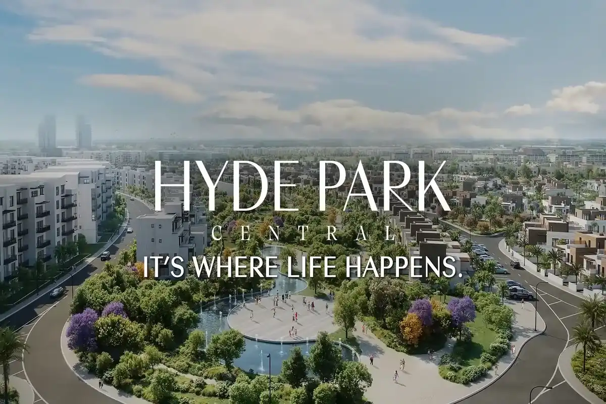 كمبوند هايد بارك سنترال التجمع السادس Hyde Park central