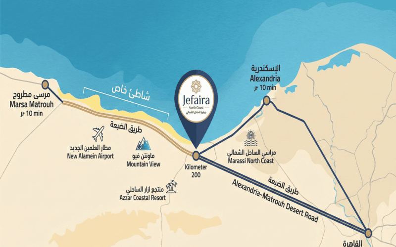 قرية جيفيرا الساحل الشمالي Jefaira North Coast