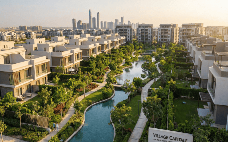 كمبوند فيلاج دي لا العاصمة الإدارية Villagen de la احدث تفاصيل