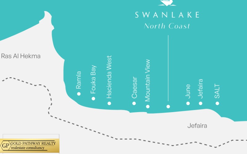 قرية سوان ليك الساحل الشمالي Swan Lake North Coast احدث الاسعار 5 قرية سوان ليك الساحل الشمالي Swan Lake North Coast احدث الاسعار