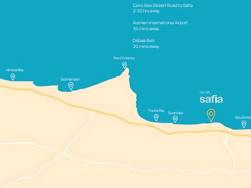 أسعار قرية صافية راس الحكمة Safia Ras El Hikma 2026