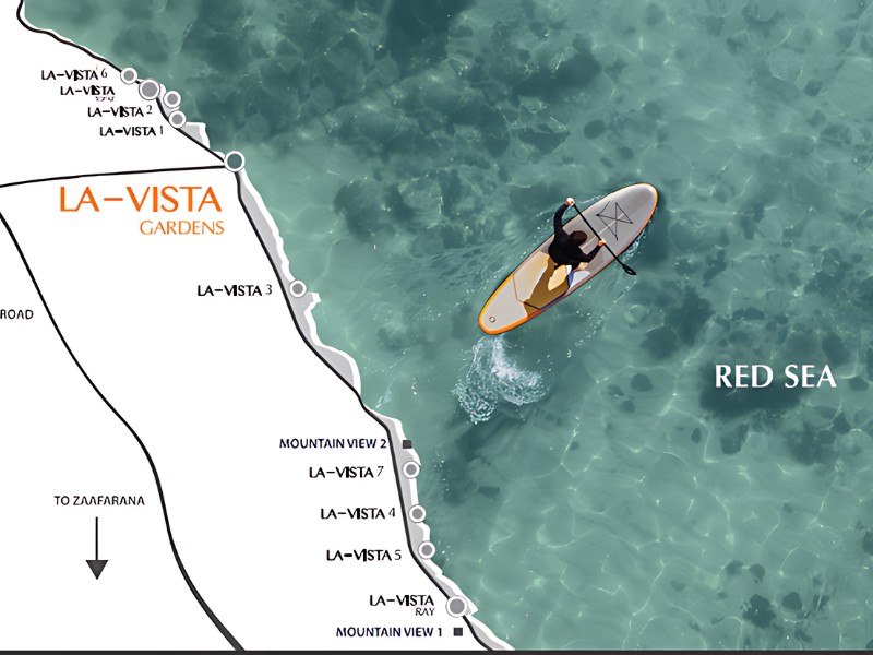 تفاصيل قرية لافيستا جاردنز العين السخنة La Vista Gardens