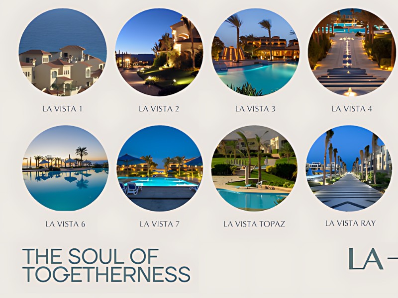 تفاصيل قرية لافيستا جاردنز العين السخنة La Vista Gardens