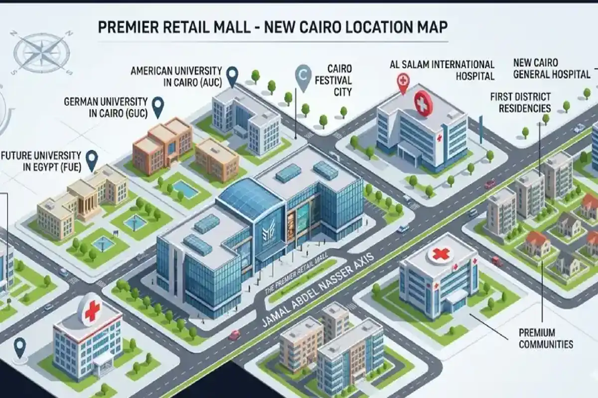مول ذا كيو التجمع الخامس The Que Mall New Cairo أسعار 2026