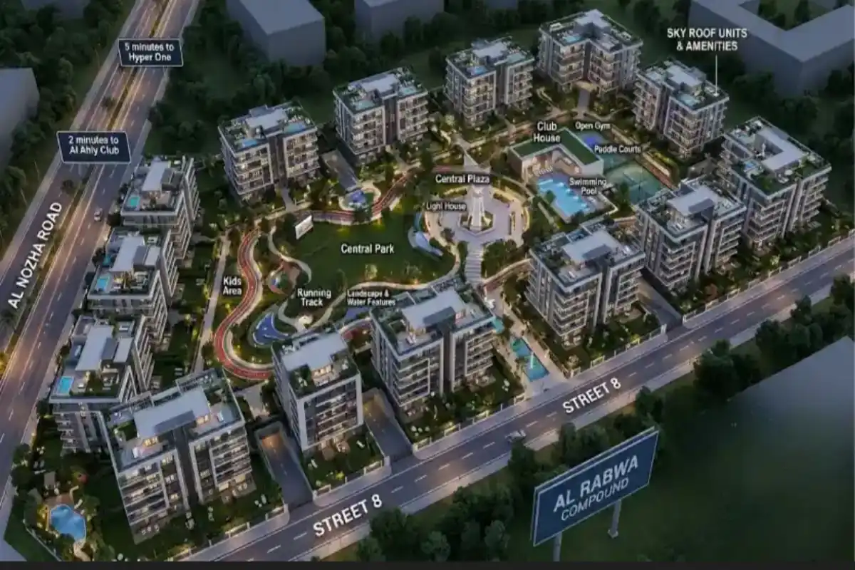 كمبوند سكاي فيو 3 الشيخ زايد Sky View 3 El Sheikh Zayed