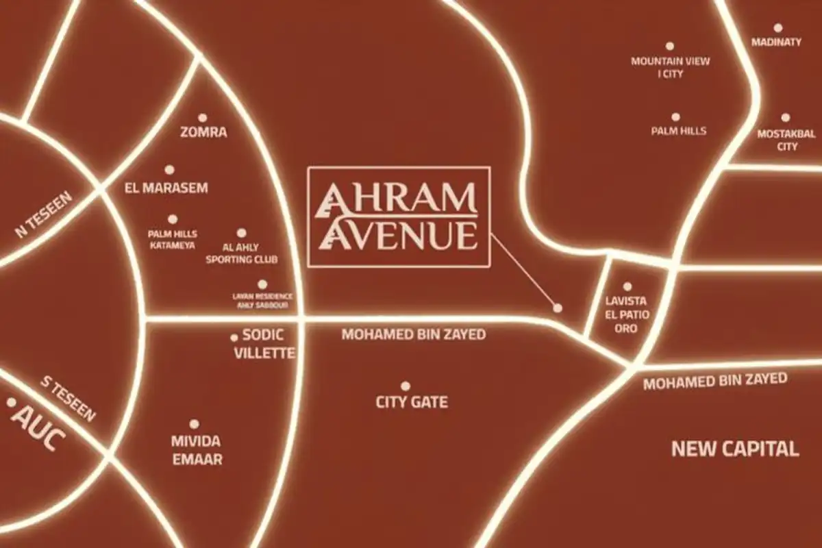 كمبوند أهرام أفينيو القاهرة الجديدة Ahram Avenue New Cairo