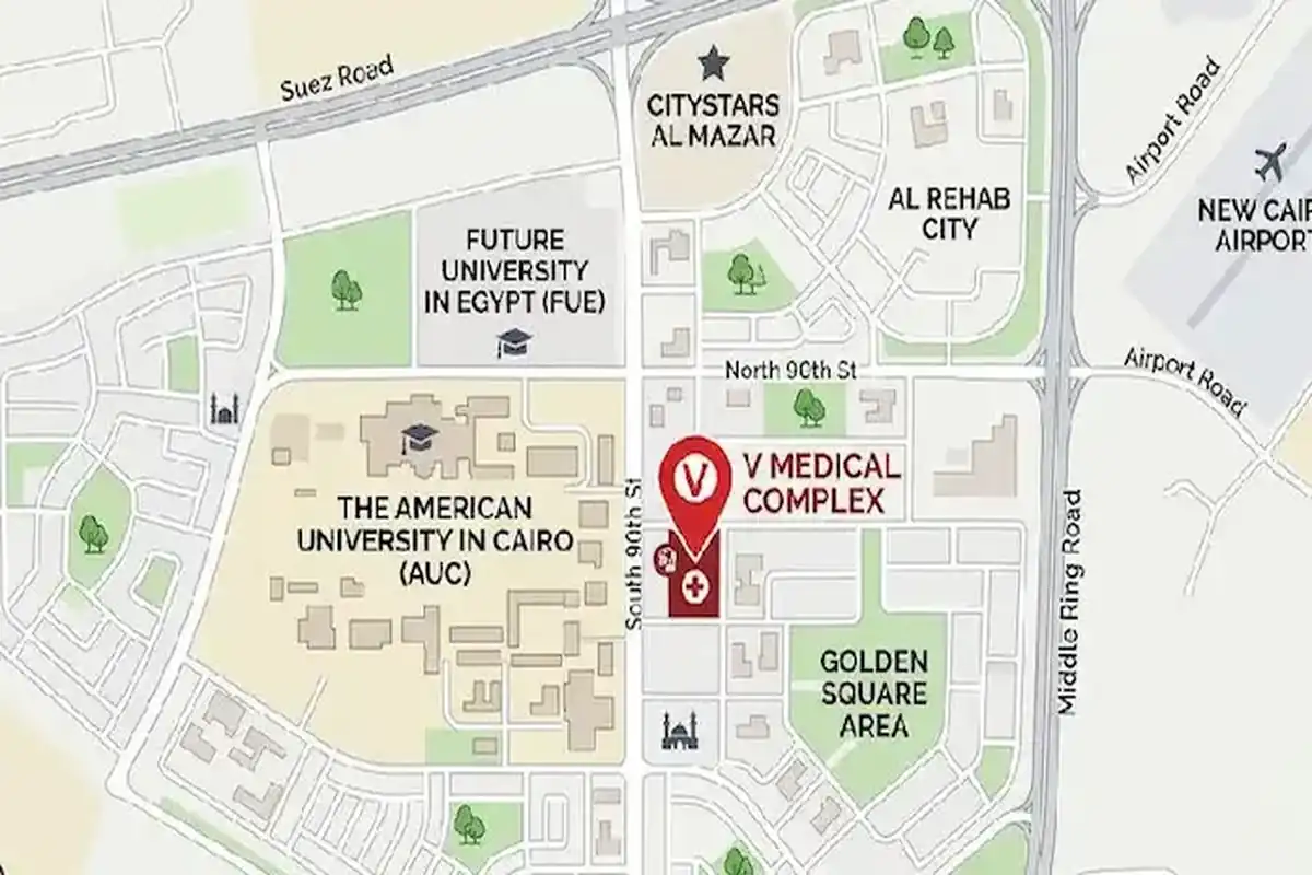 مول في ميديكال كومبلكس التجمع الخامس V Medical Complex