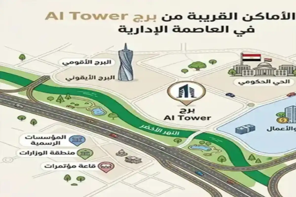 مول Ai تاور العاصمة الإدارية Ai Tower New Capital أسعار 2026